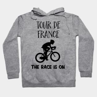 Cycling Life The race is on - Tour de France for the true biking fans Hoodie